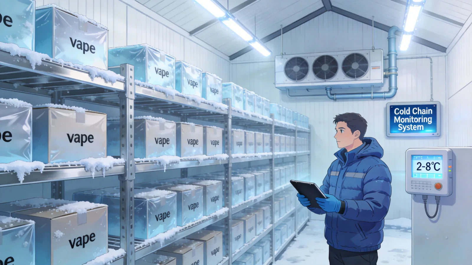 The Ultimate Guide to Vape Cold Chain Storage & Transport in 2026 – VANZA