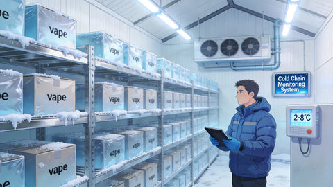 The Ultimate Guide to Vape Cold Chain Storage & Transport in 2026