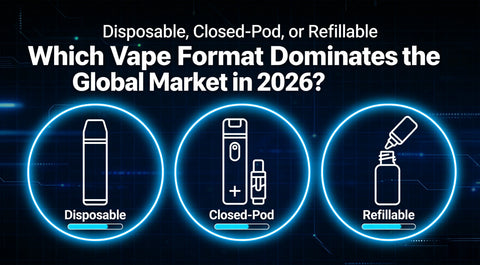 Disposable, Closed-Pod, or Refillable: Which Vape Format Wins in 2026?